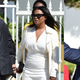 (L-R): Ice Cube, Nia Long, and Morris Chestnut, all cast members in director John Singleton’s 1991 debut film Boyz n the Hood, arrived at a memorial service for Singleton at Angelus Funeral Home, Monday, May 6, 2019, in Los Angeles.
